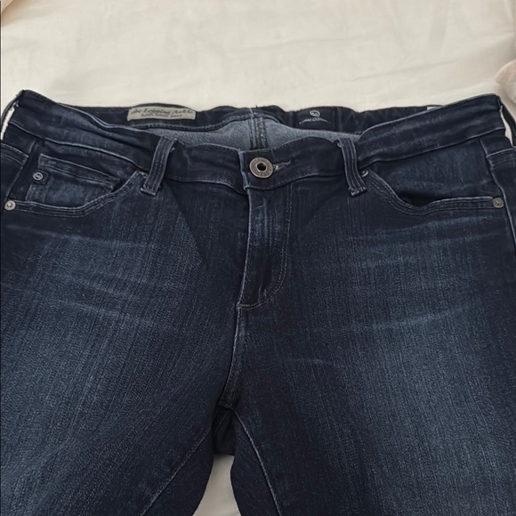 AG Adriano Goldschmied Dark Indigo Cropped Jeans - Picture 2 of 6